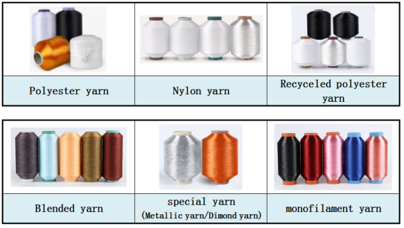 polyester blended yarn